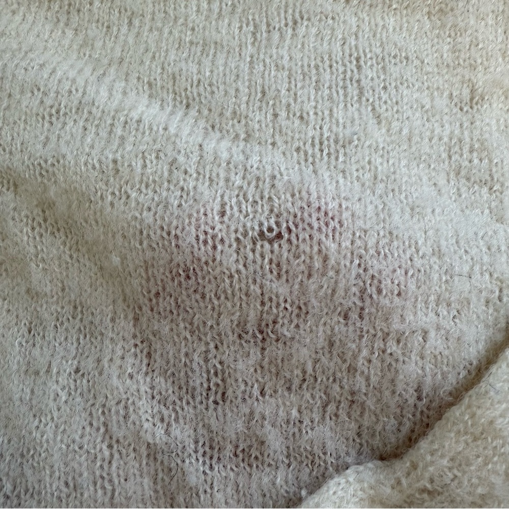 La Fetiche Wool Contrast Stitch Sweater - Picture 8 of 10